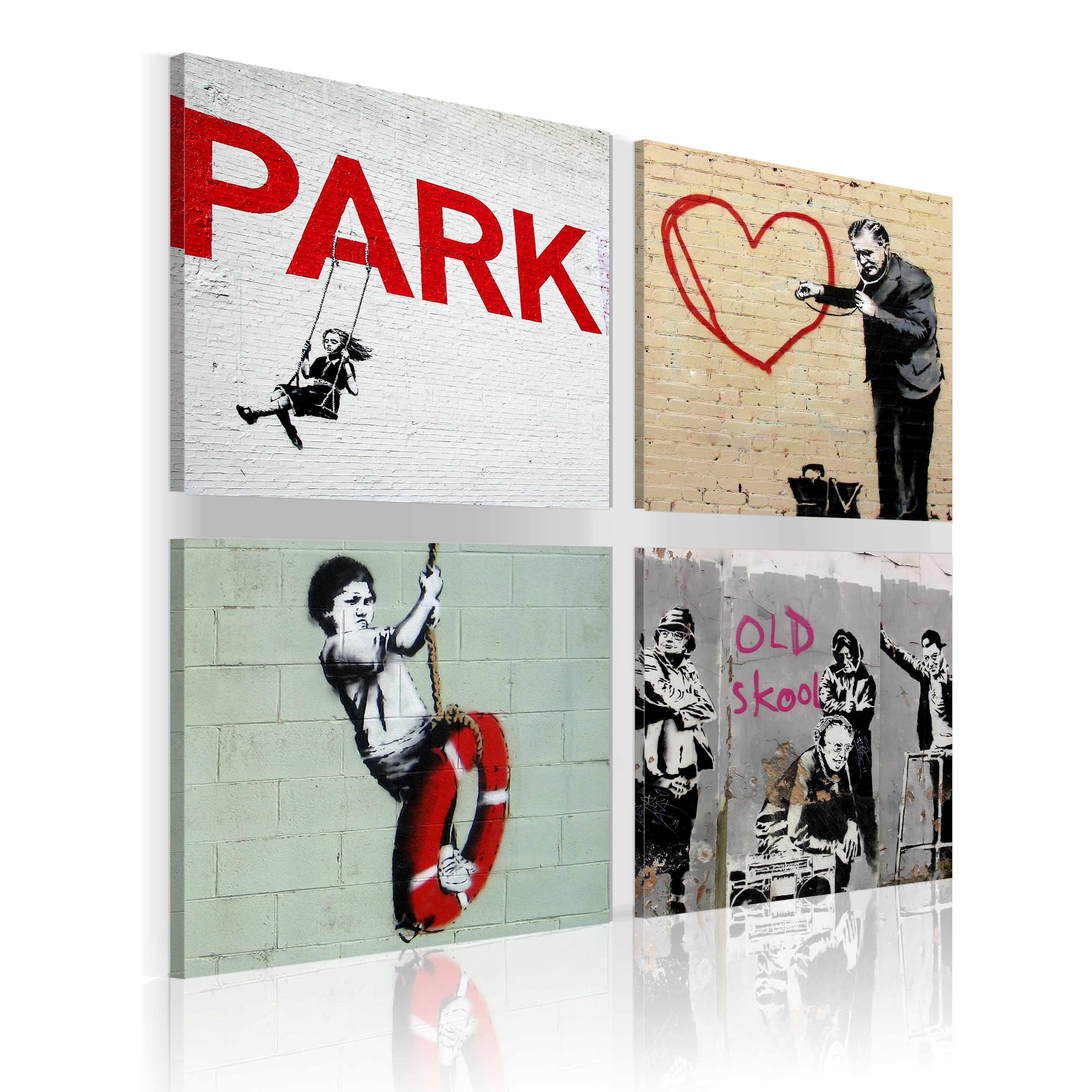 Картина - Banksy - градско вдъхновение